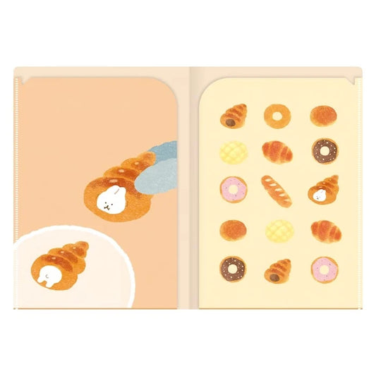 Furukawashiko A5 Two-Pocket Clear File Folder