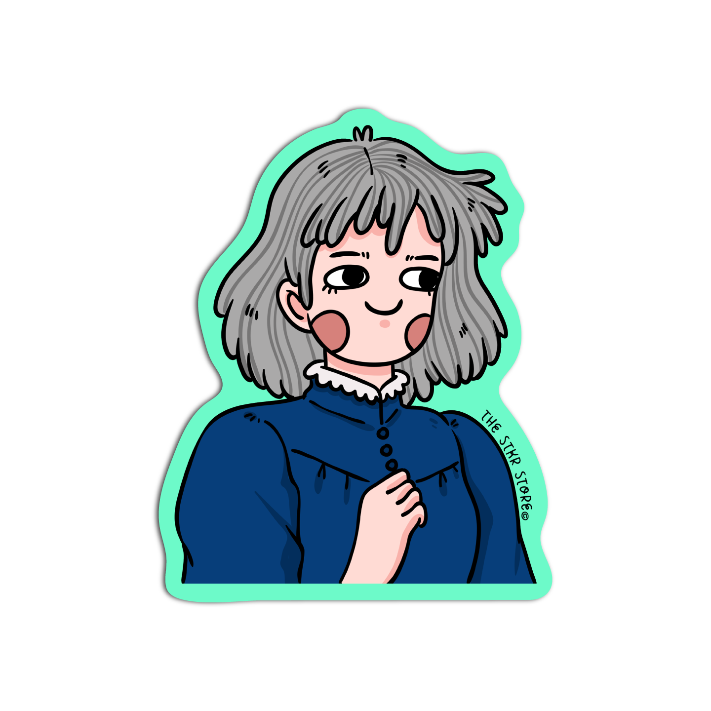 Sophie Studio Studio and Puff Sticker