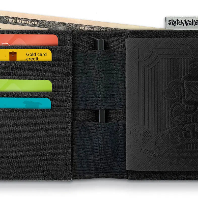 Medium Canvas Sketch Wallet 2.0