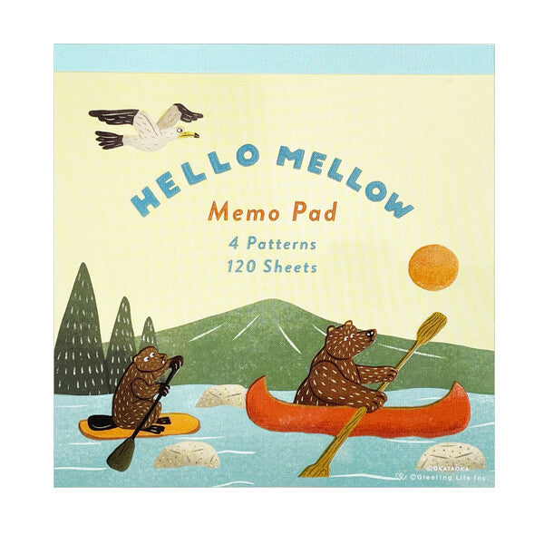 Ocataoka Square Hello Mellow Memo