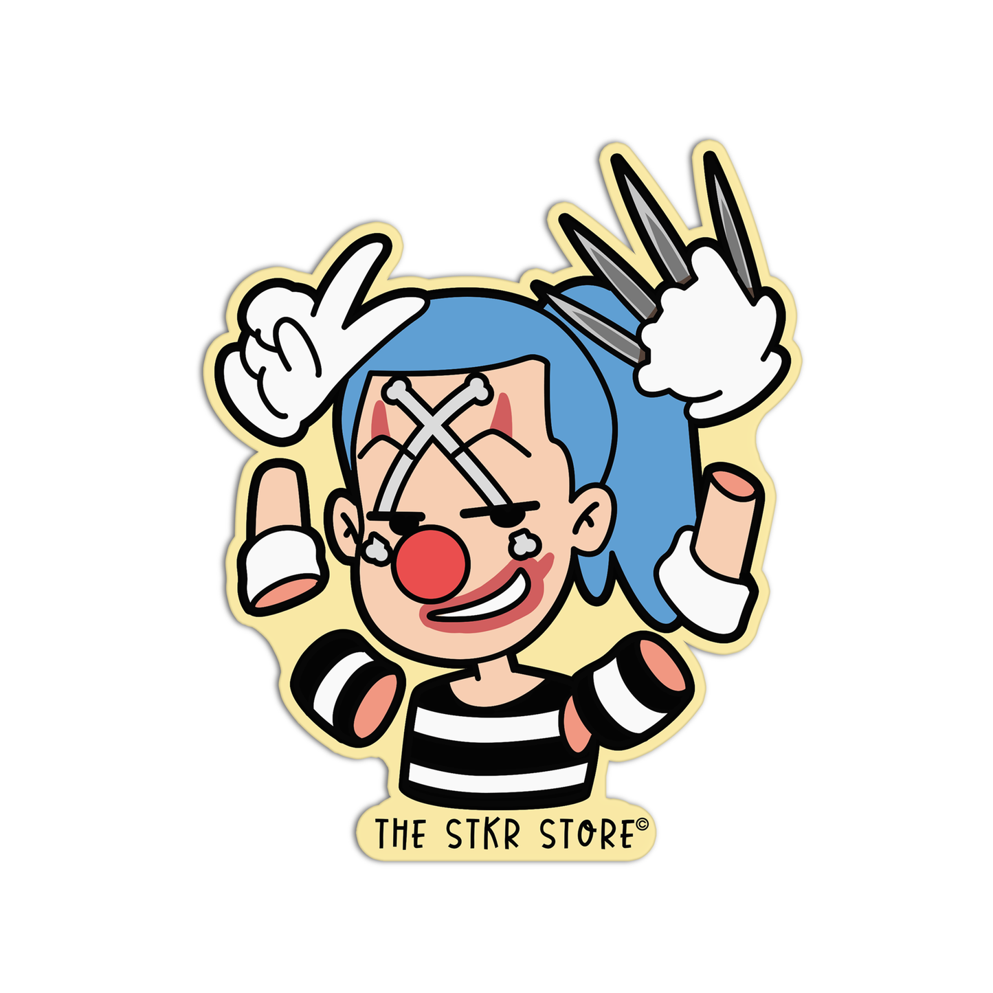 Buggy One Pie Sticker