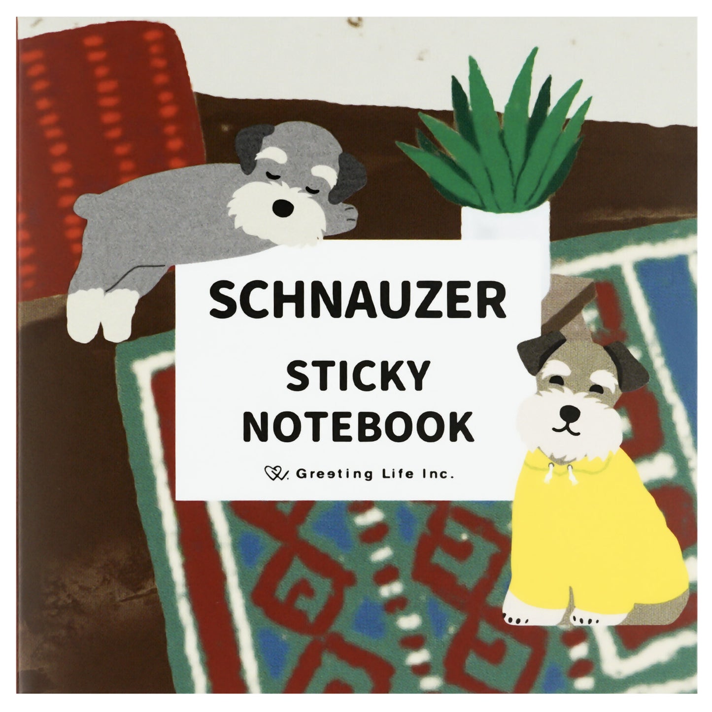 Greeting Life Die-Cut Sticky Note Book