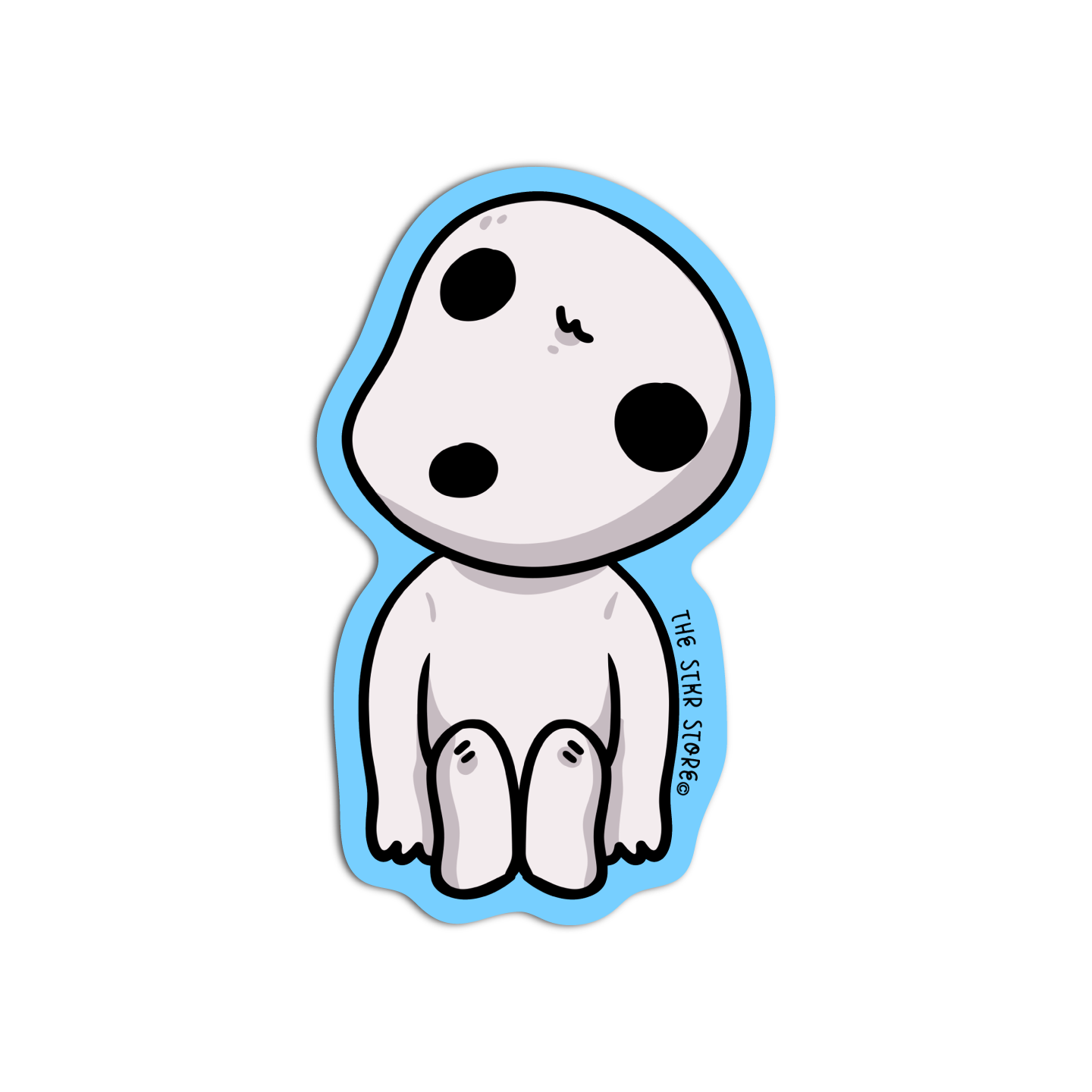 Kodama Studio Studio and Puff Sticker