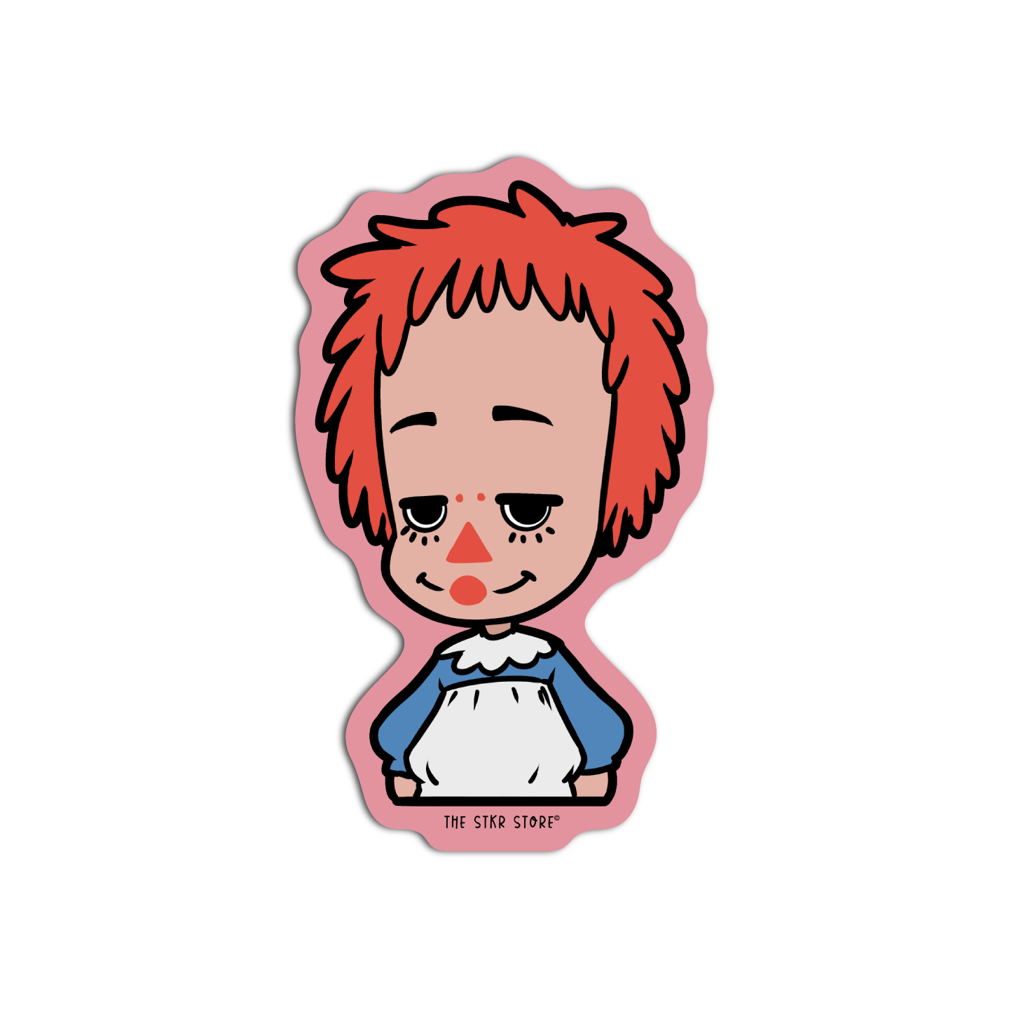 Doll Horror Sticker