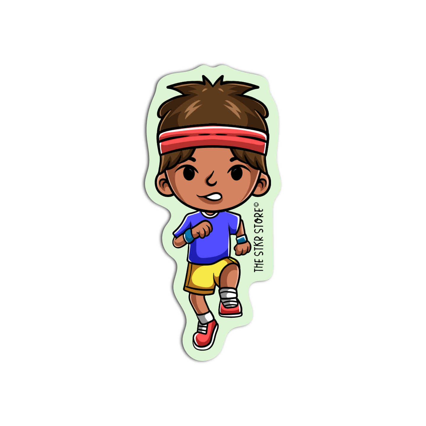 Marathon Sports Character Sticker