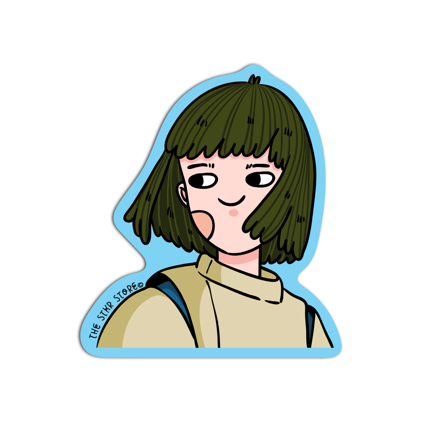 Haku Studio Studio and Puff Sticker