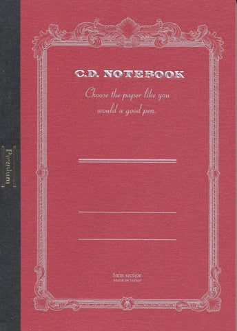 Premium CD Notebook A6 5mm Grid 96 Pages