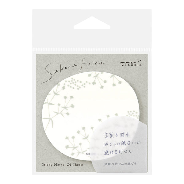 Midori Transparent Sticky Notes