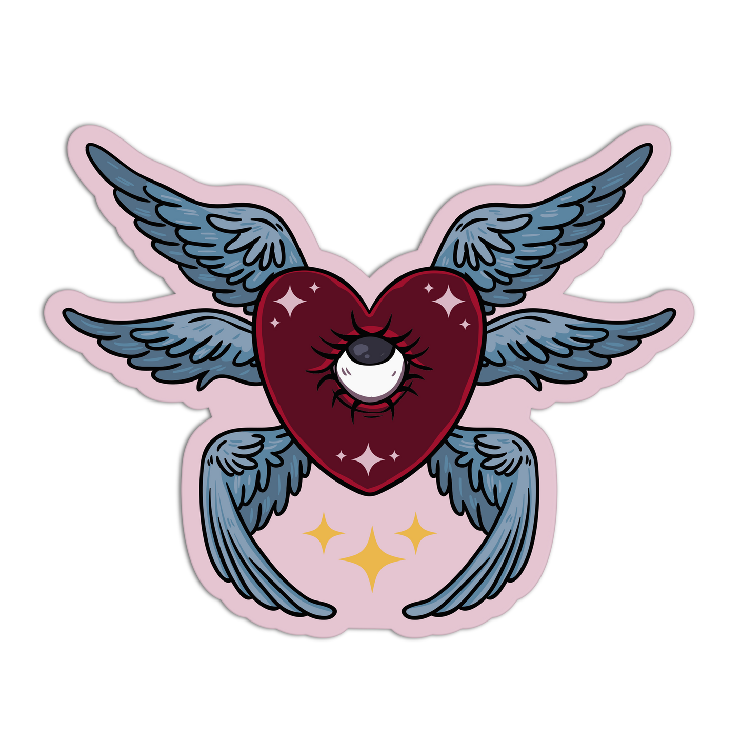 Sacred Heart With Wings - Witchcraft Collection