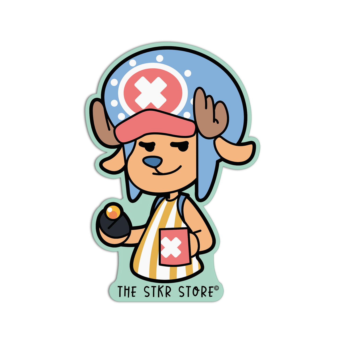 Chopper One Pie Sticker