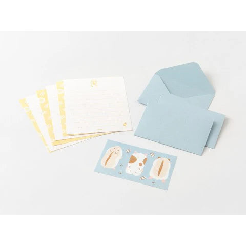 Mini Letter Set with Stickers 935 Hungry Hamster - The Stkr Store