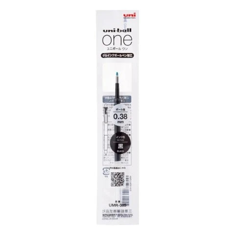 UNIBALL-ONE/F/P REFILL 0.38 BLACK