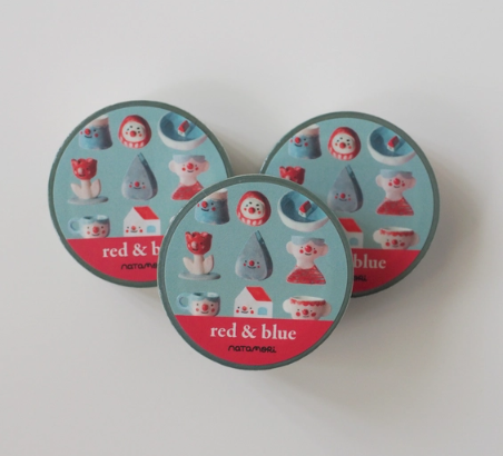 Red & Blue Washi Tape