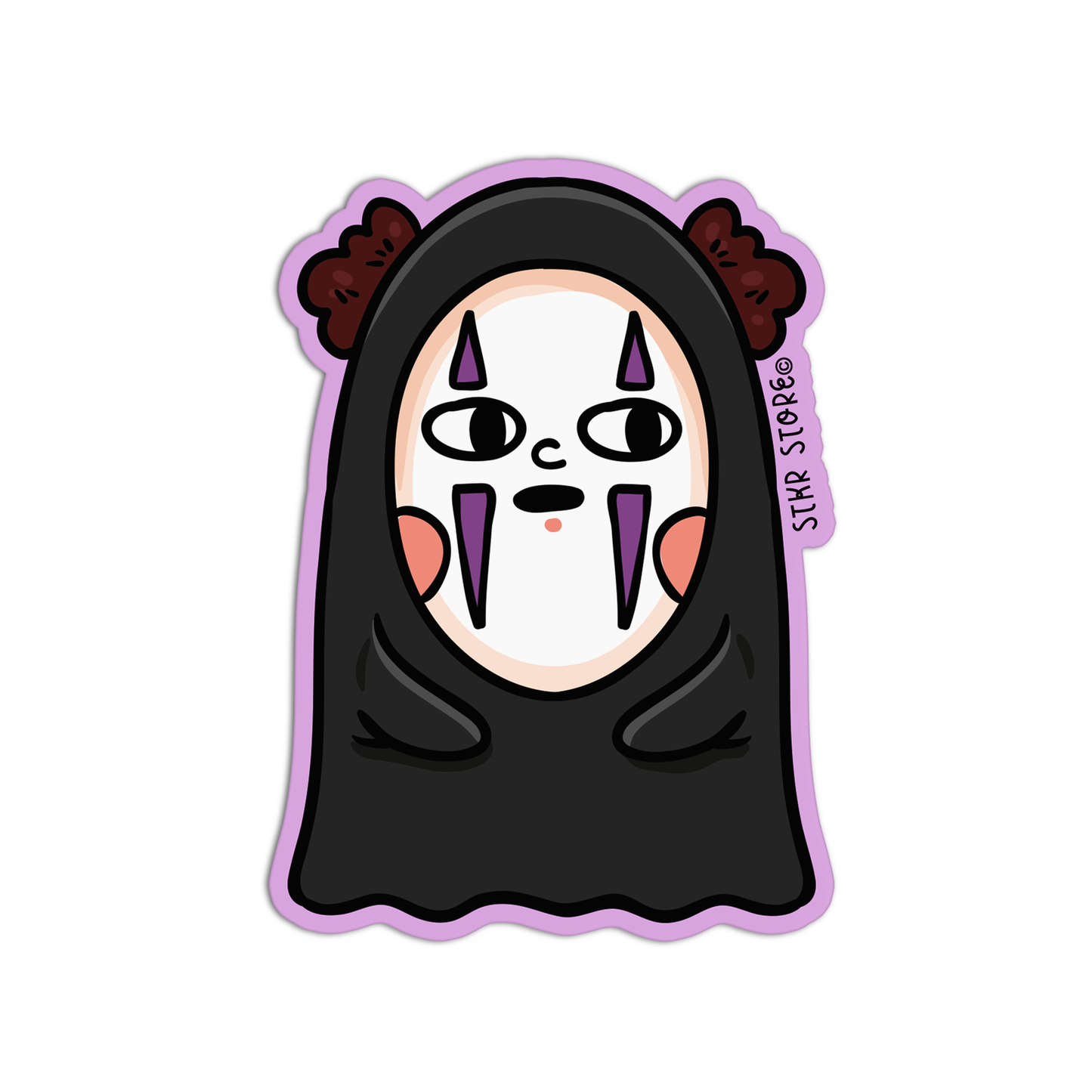 No Face Studio and Puff Sticker