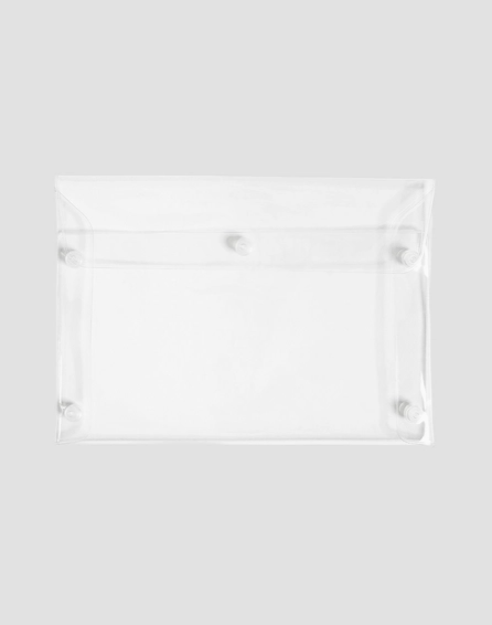 Rectangular white vent on a light gray background