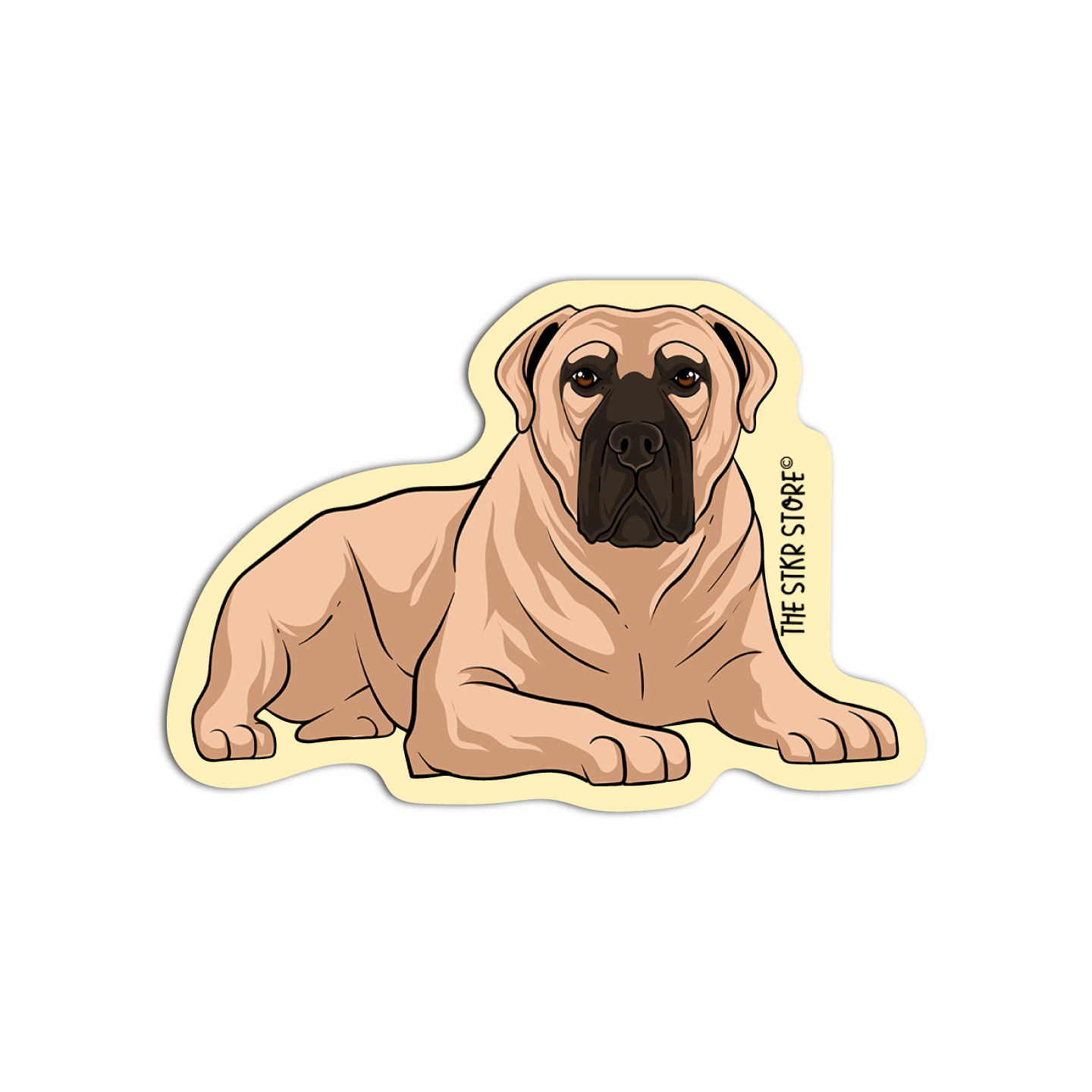 English Mastiff Dog Breed Stickers