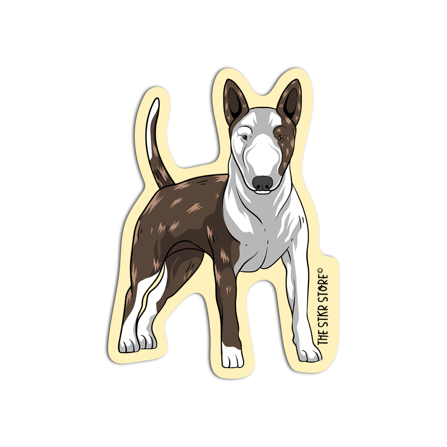 Bull Terrier Dog Breed Stickers