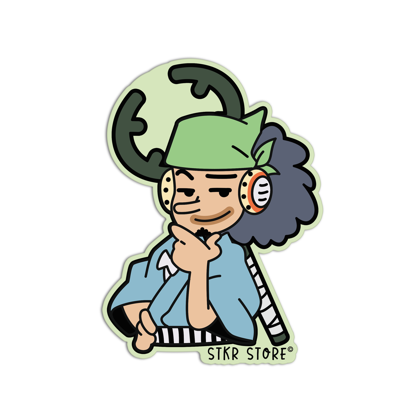 Usopp One Pie Sticker