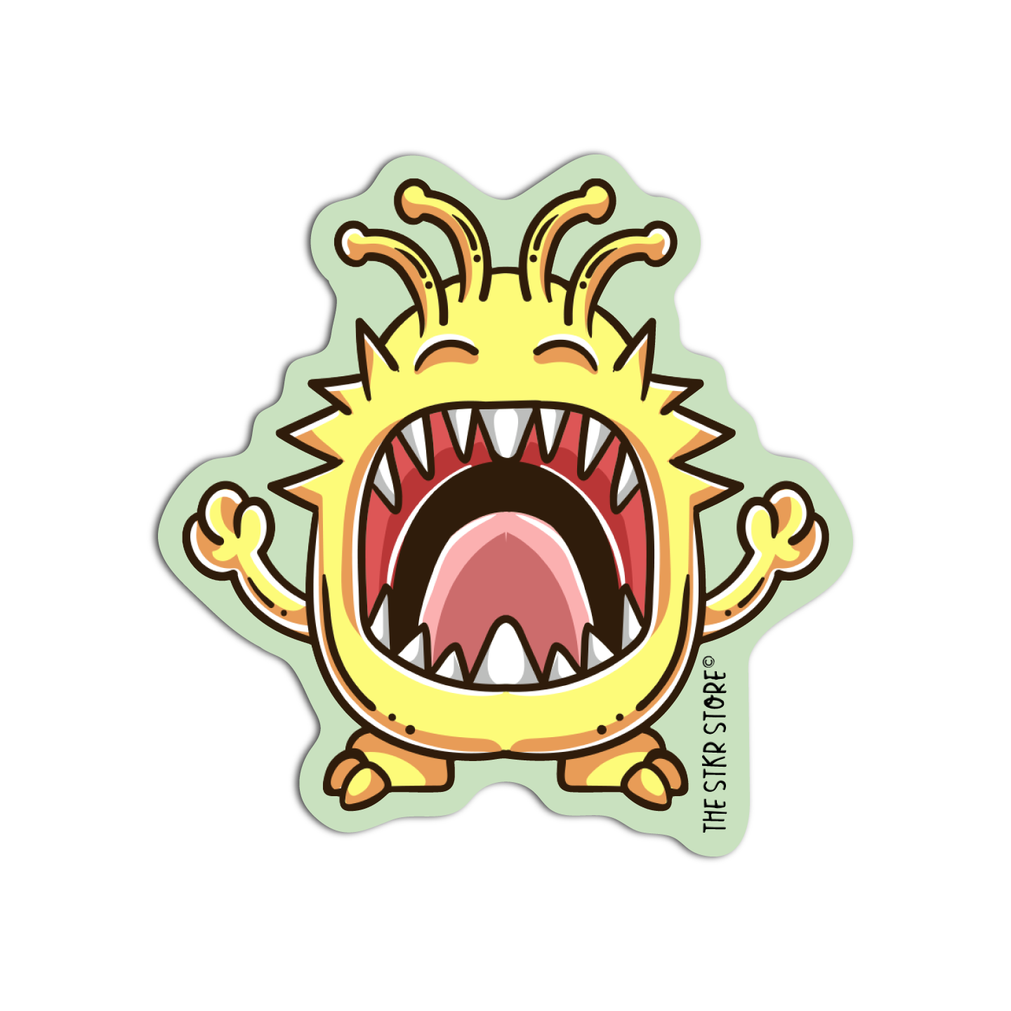 Webmutant Monster Sticker