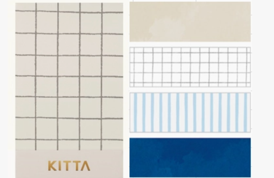 King Jim Kitta Portable Washi Decorative Tape -Basic-