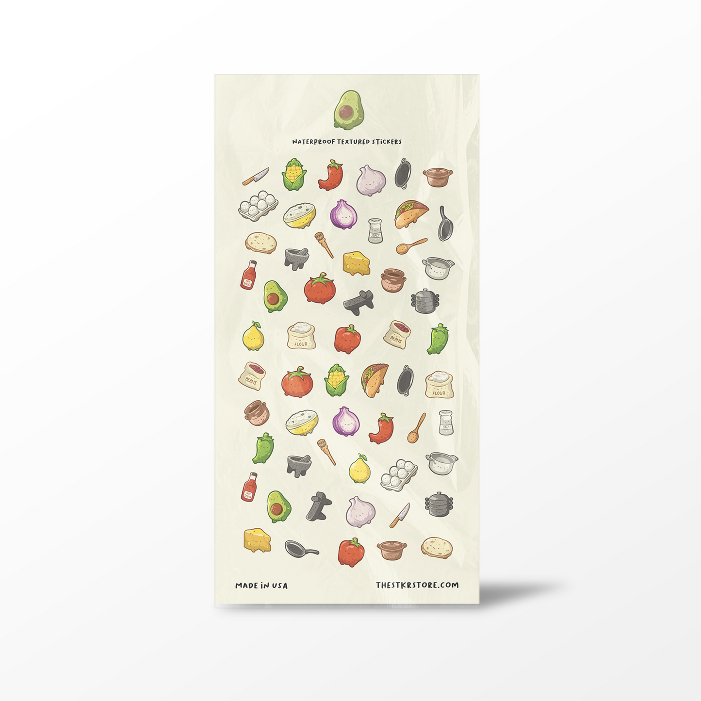 Cocina Sticker Sheet - The Stkr Store