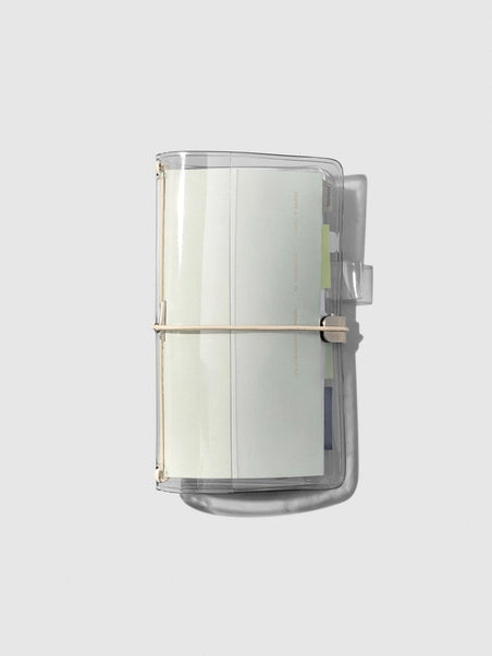 Clear Vinyl Travel Notebook Cover | Pocket Plus