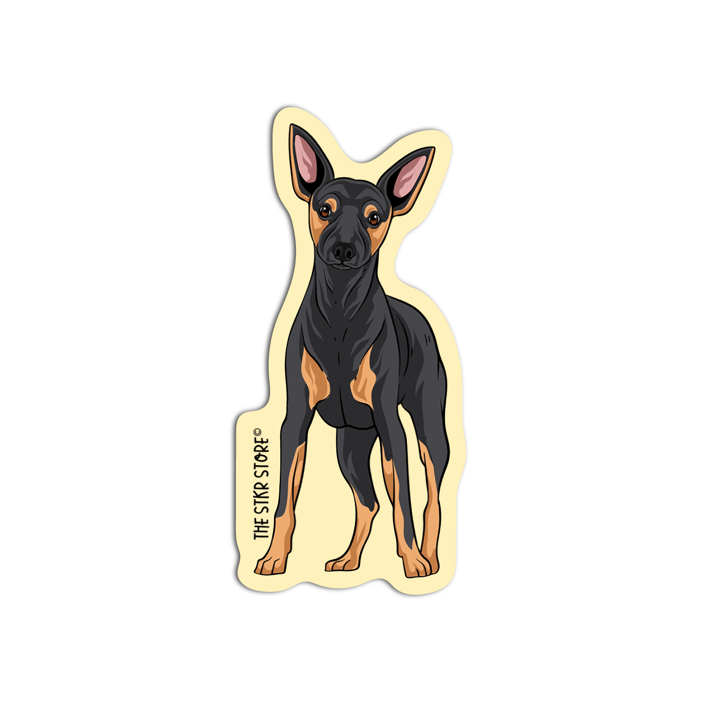 Miniature Pinscher Dog Breed Stickers