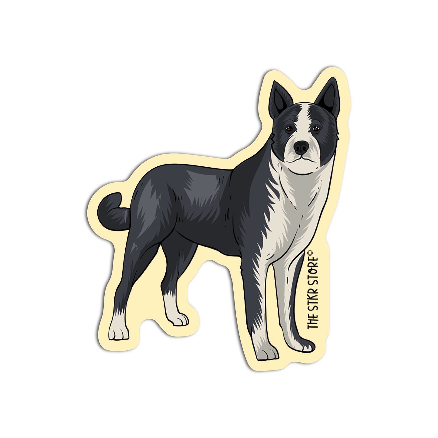 Karelian Bear Dog Breed Stickers