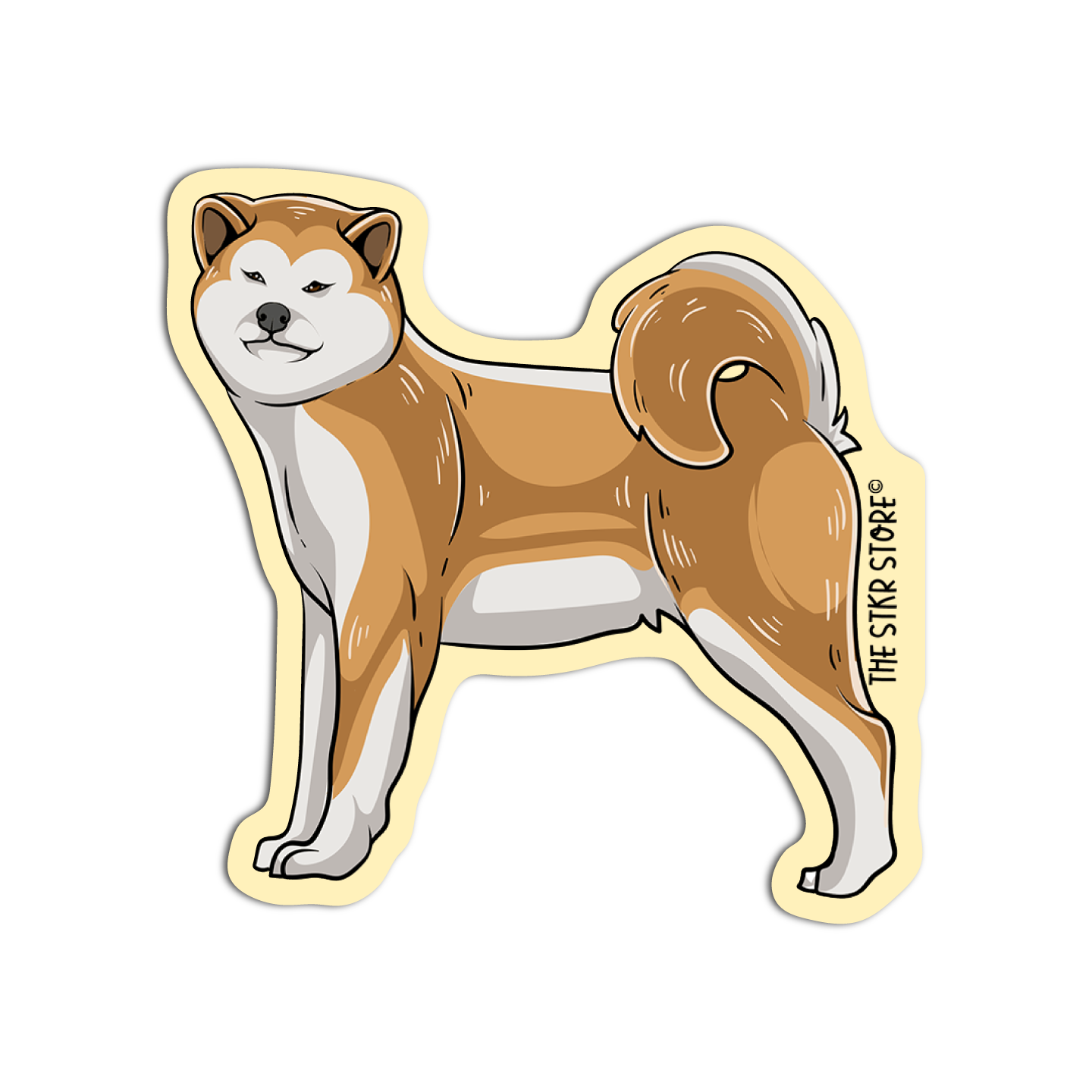 Shiba Inu Dog Breed Stickers