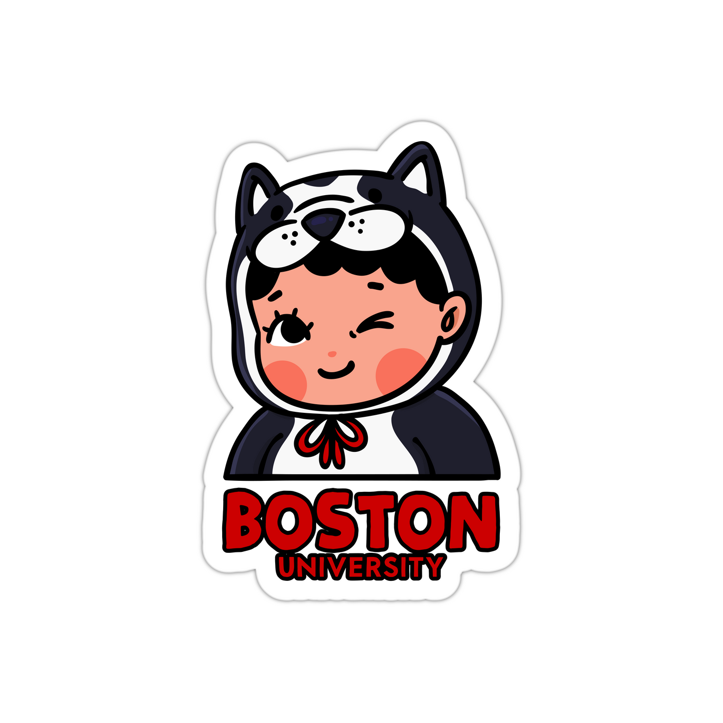 Boston University Sticker