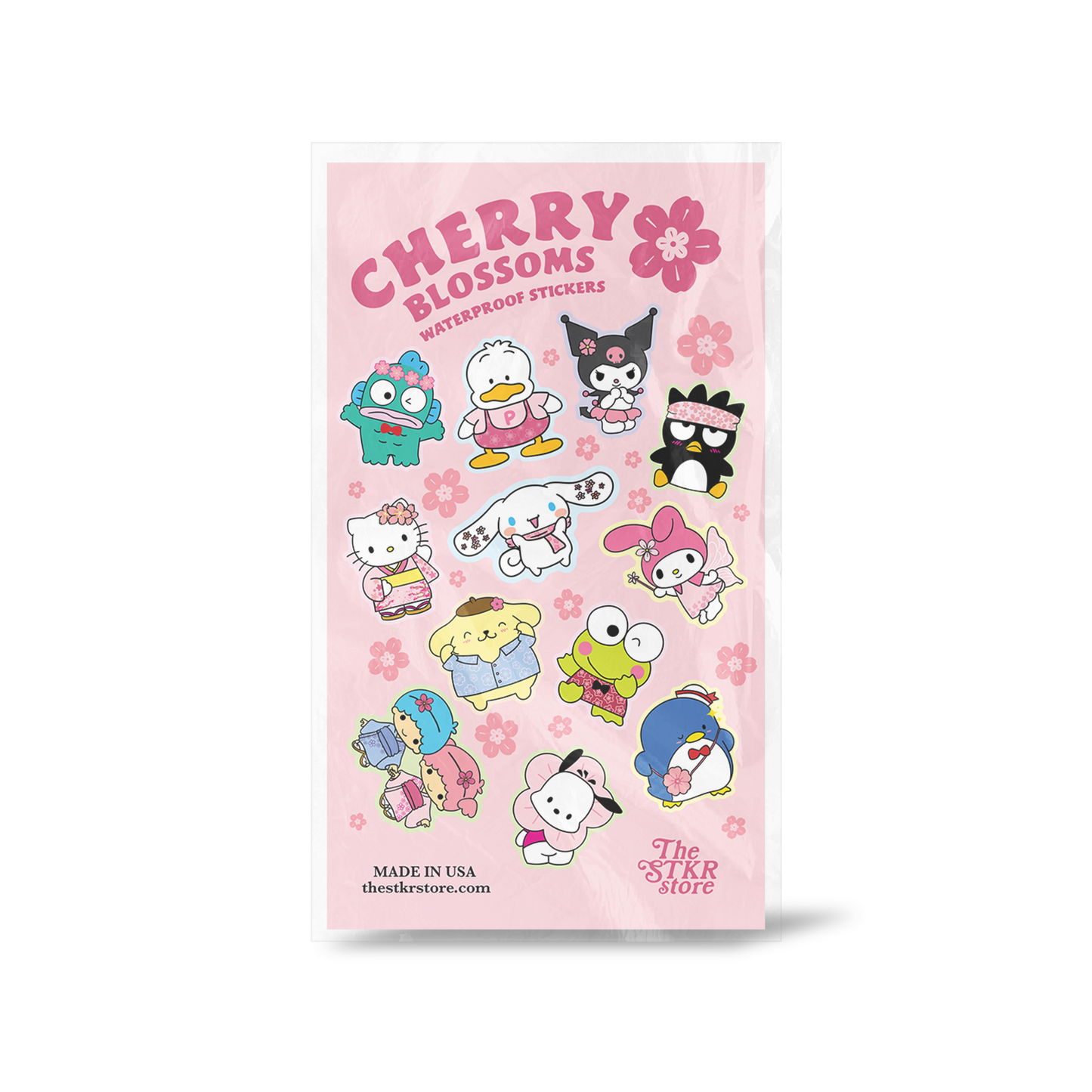 Cherry Blossoms Sticker Sheet