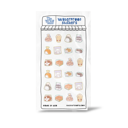 Cute 'N Packed Sticker Sheet