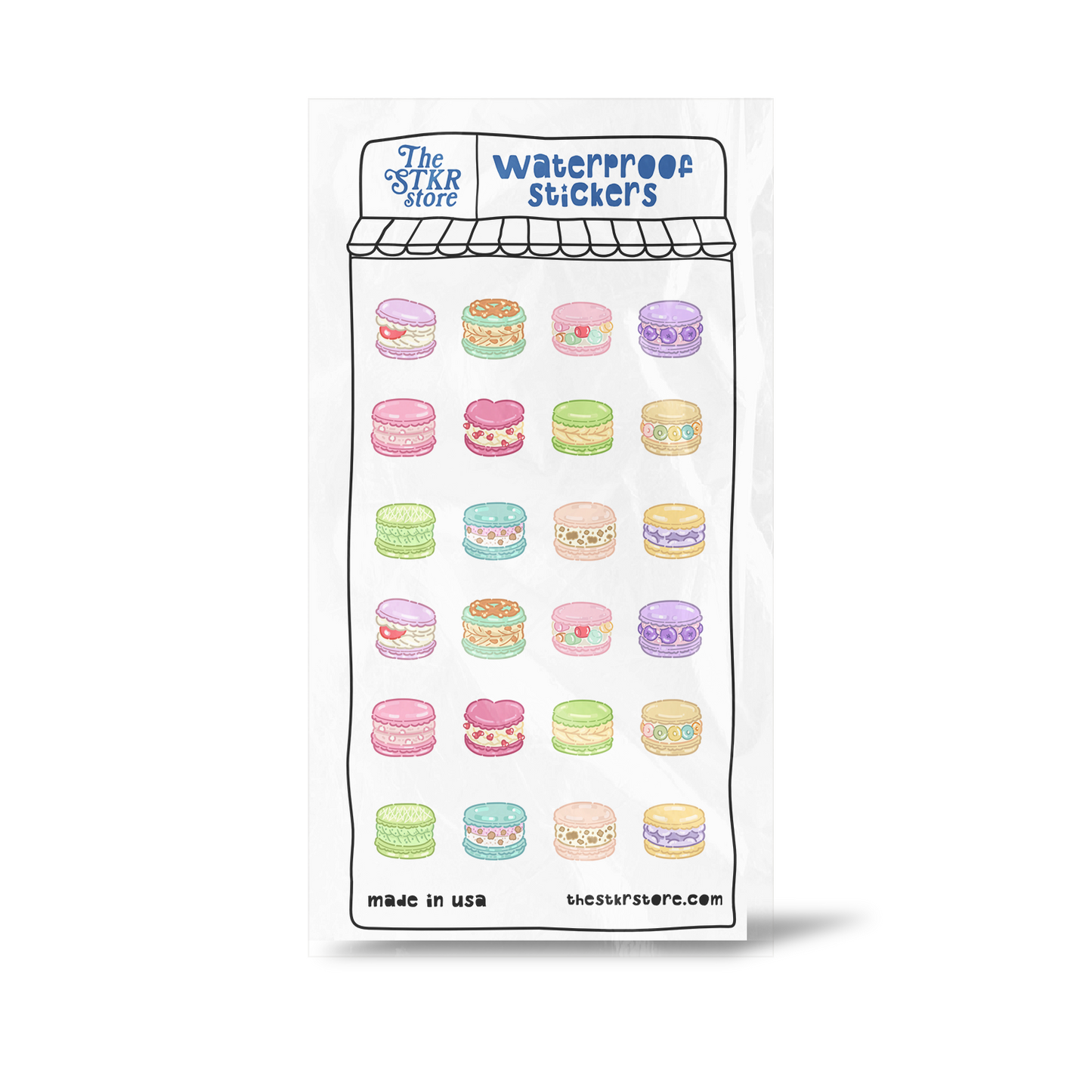 Macaroons Sticker Sheet