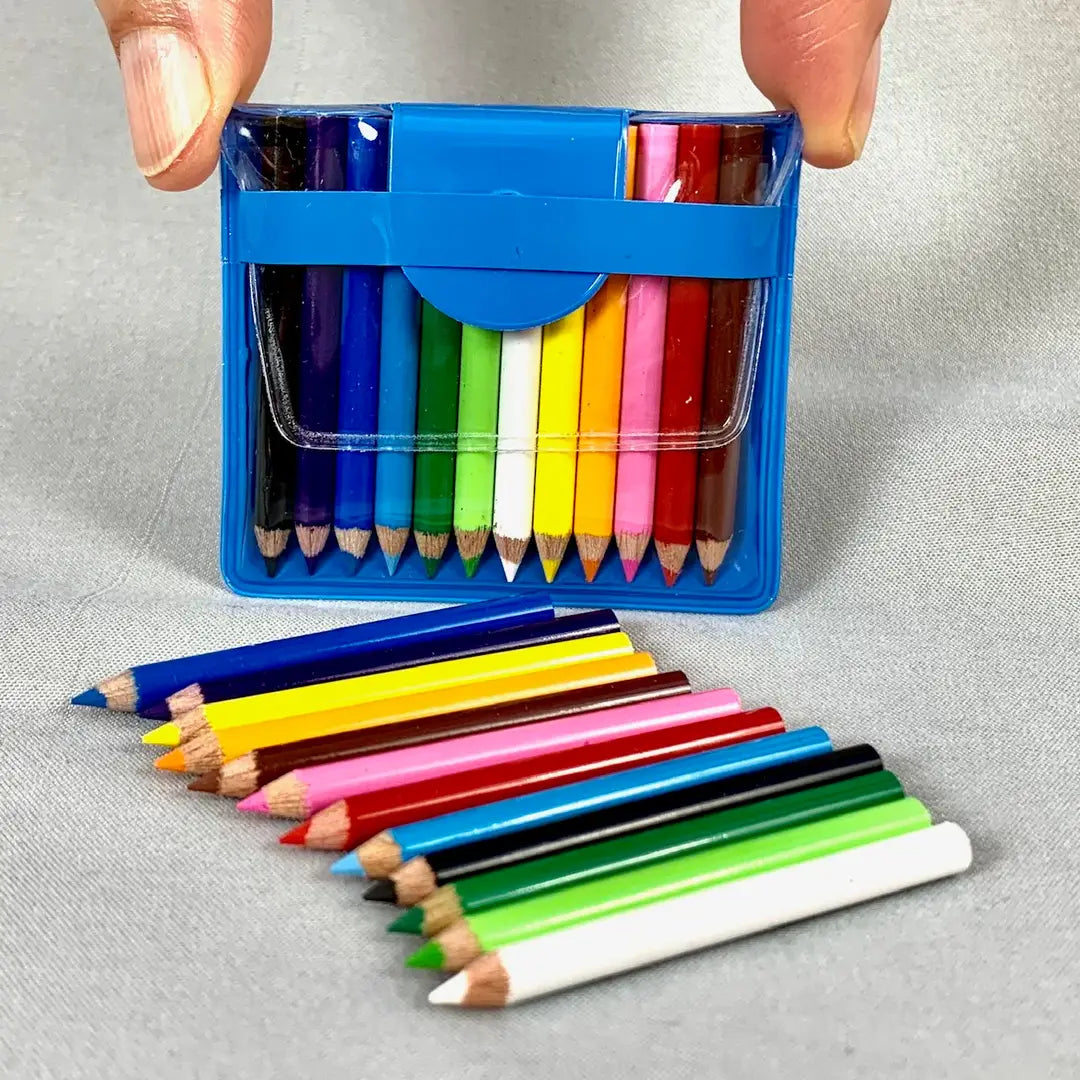 Mini Color Pencils 12 Pack - The Stkr Store