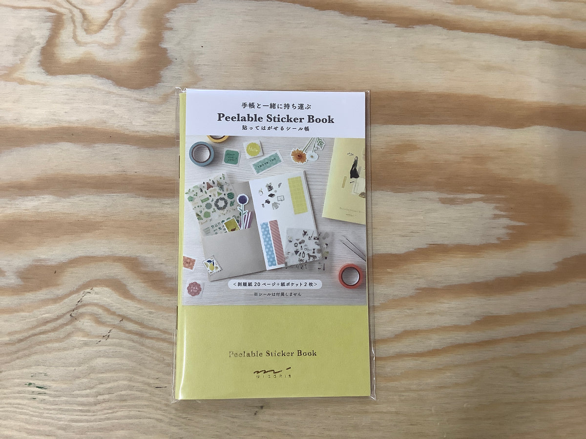 MIDORI Peelable Sticker Book