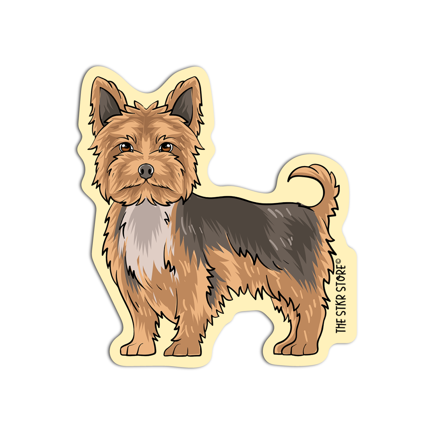 Yorkshire Terrier Dog Breed Stickers