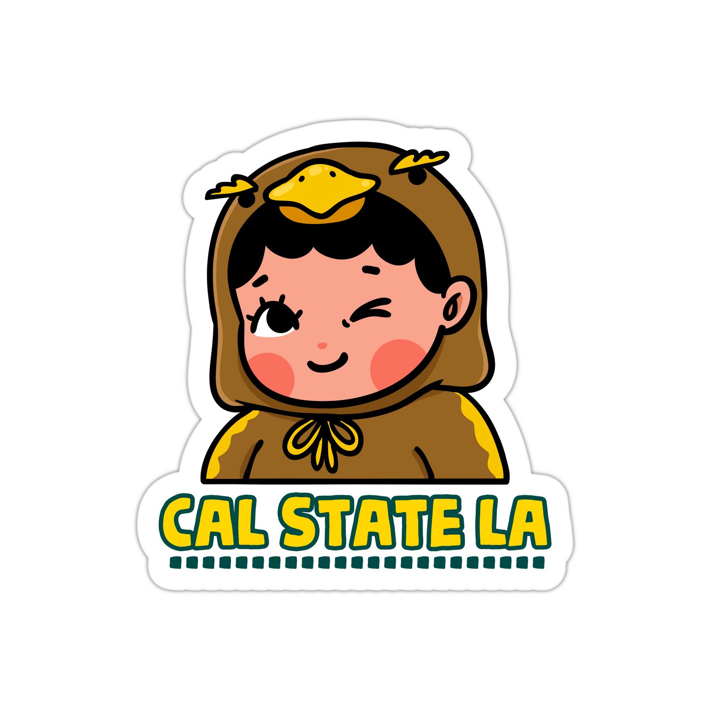 Cal State LA Sticker - The Stkr Store