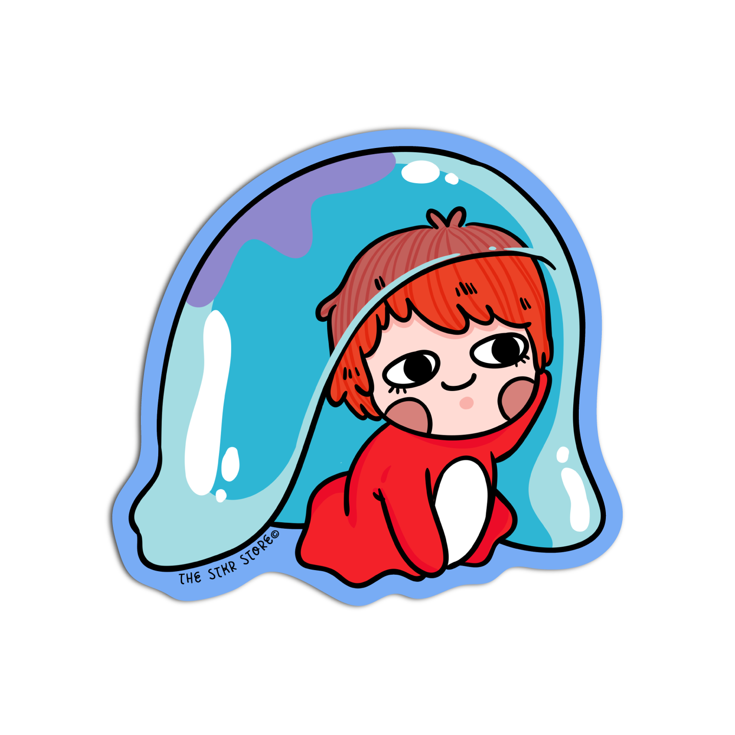 Ponyo Studio Studio and Puff Sticker