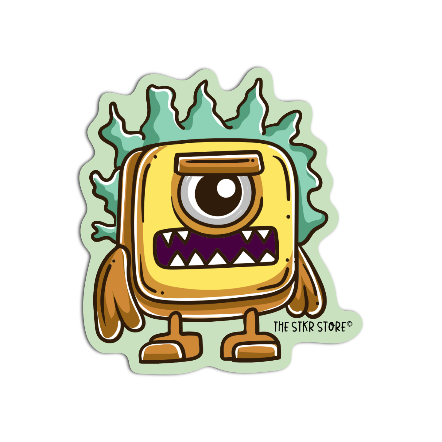Deadlink Monster Sticker