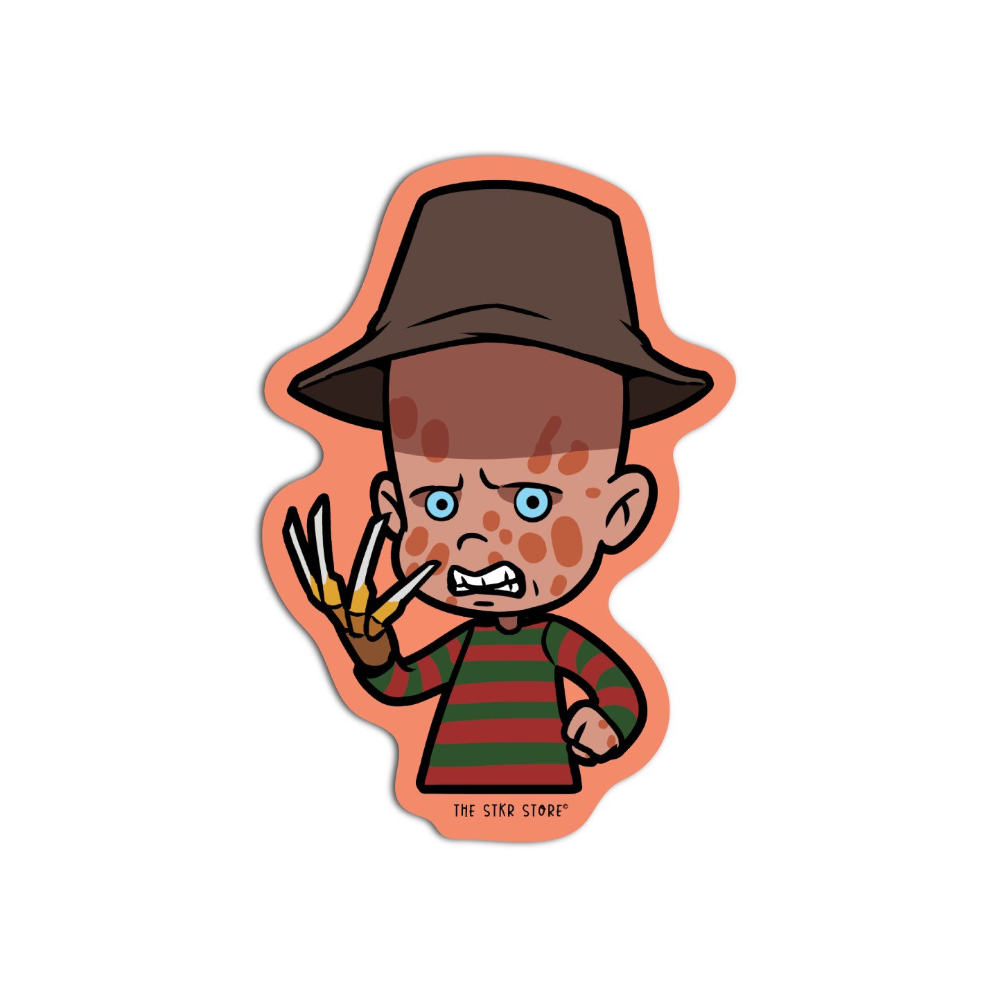 Dream Demon Horror Sticker