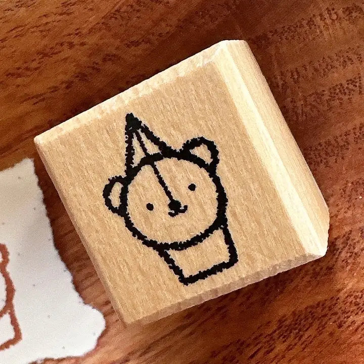 Bear Nib Wooden Stamp