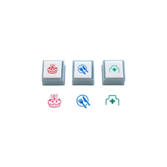 Schedule 004 Custom Stamp Set – Pochitto Pick Push Button Stamp