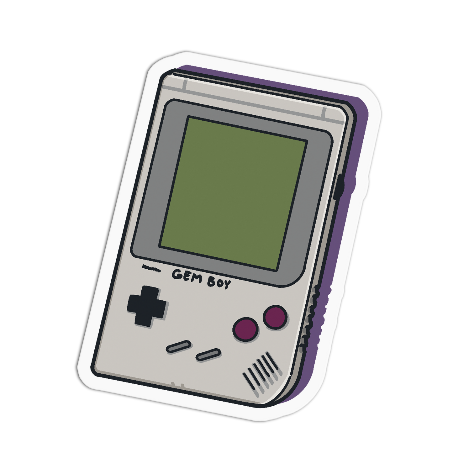 Handheld Game Console 90's Toys Sticker
