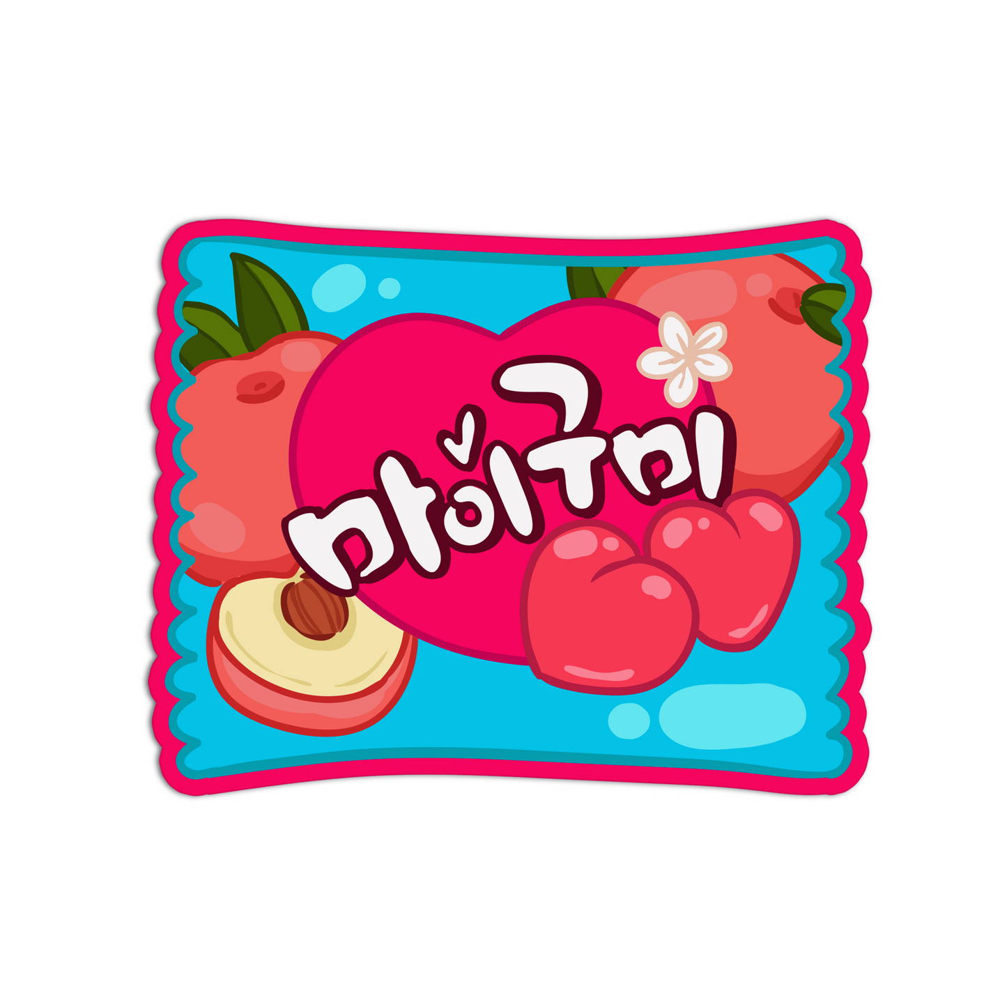 Peach Gummy Asian Food