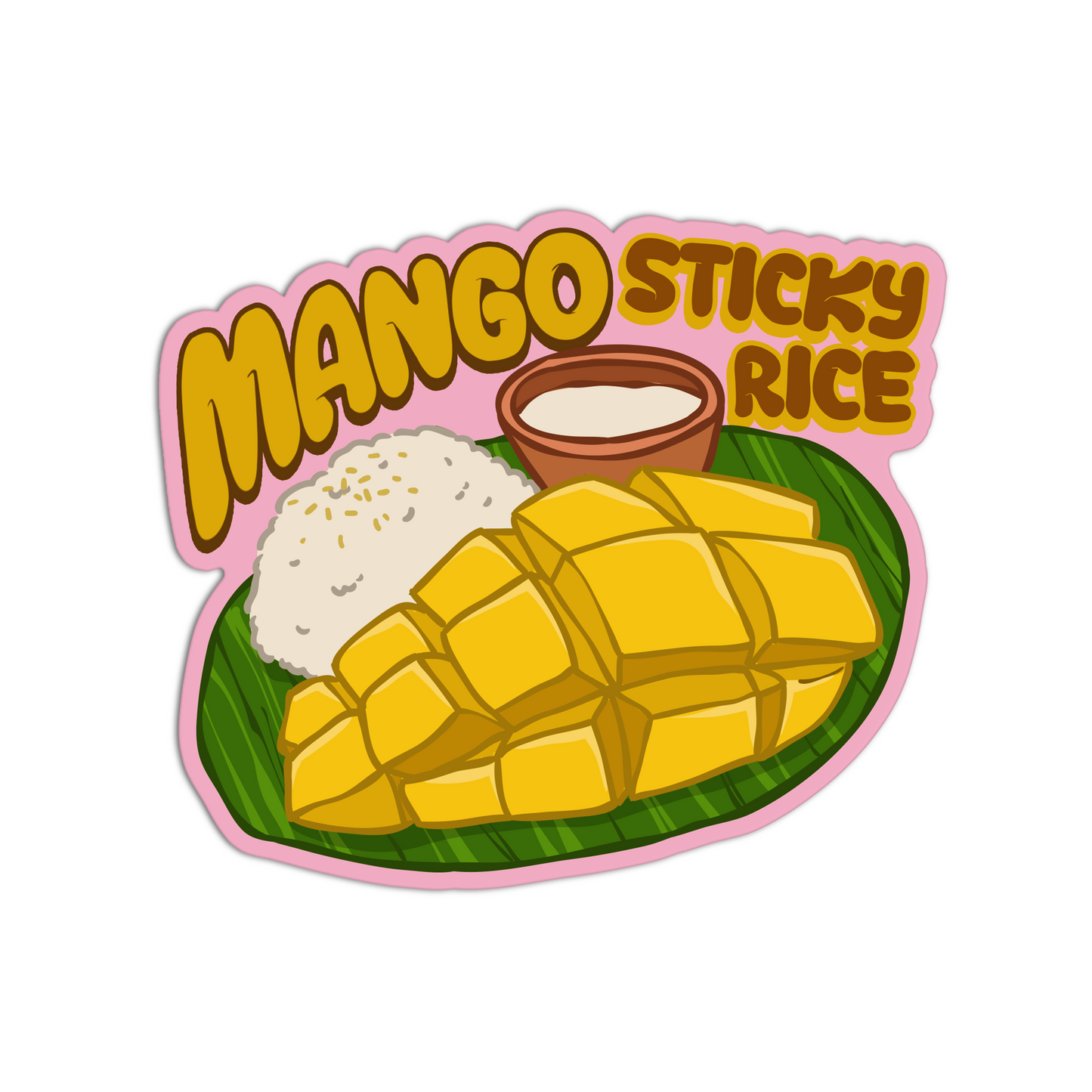 Mango Sticky Rice Asian Food