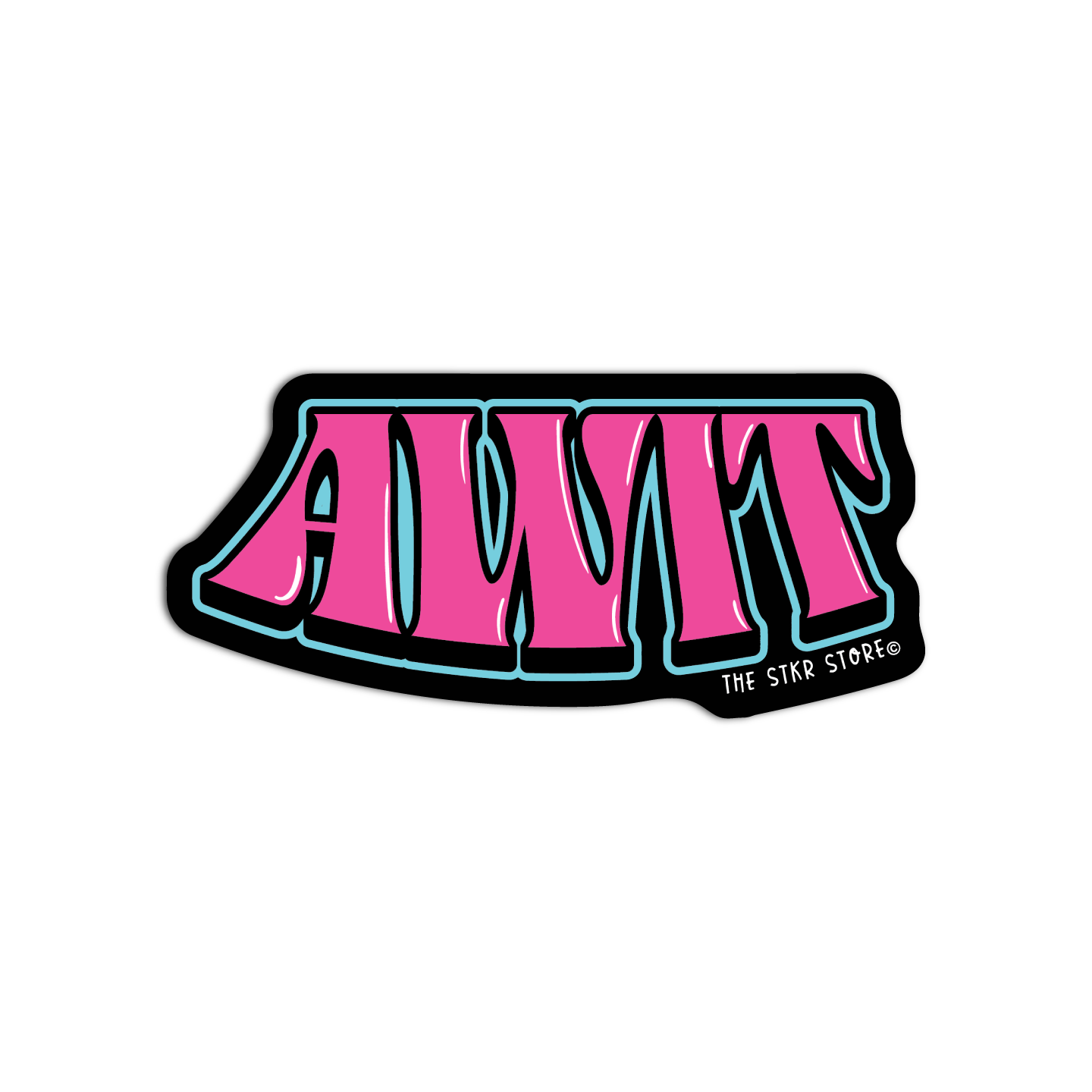 Awit Filipino Words Sticker
