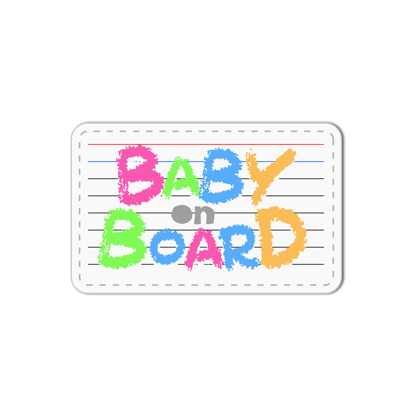 Baby On Board Stickers