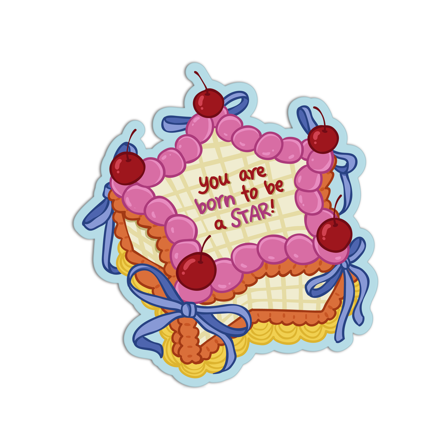 You Are Born To Be Star Cake