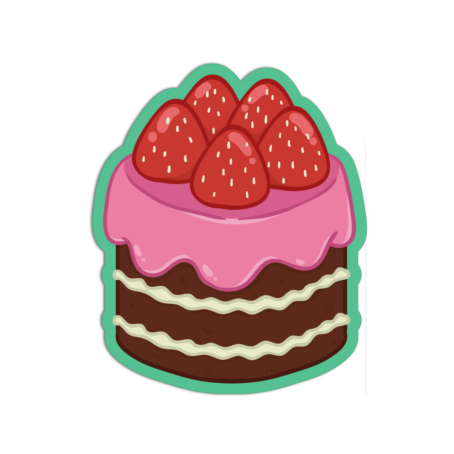 Strawberry Chocolate Cake