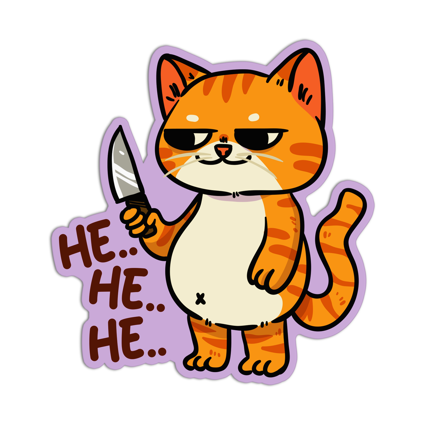 Cat With a Knife